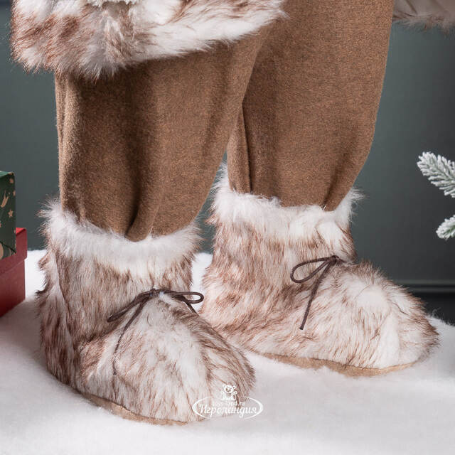 Декоративная фигура Большой Санта - Скандинавский кудесник с подарками 81 см Peha