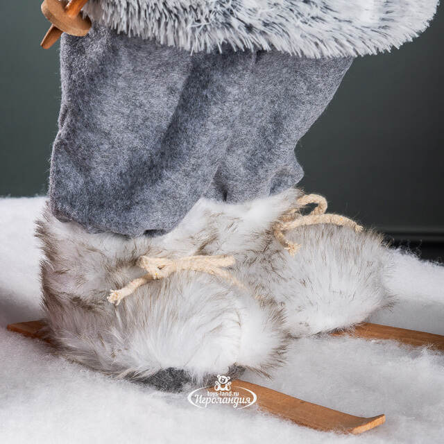 Фигура под елку Датский Снеговик Флоренц на лыжах 60 см Peha