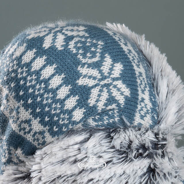 Фигура под елку Датский Снеговик Флоренц на лыжах 46 см Peha