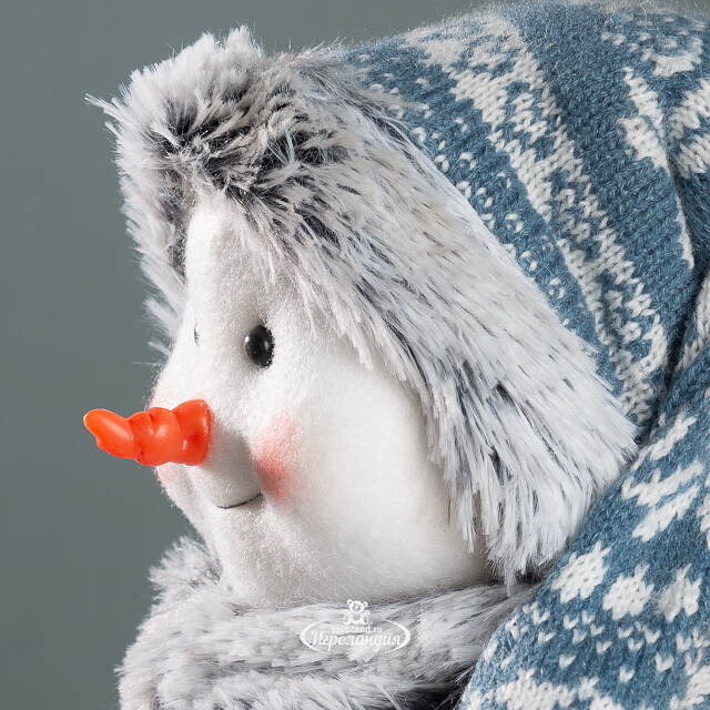 Фигура под елку Датский Снеговик Флоренц на лыжах 46 см Peha