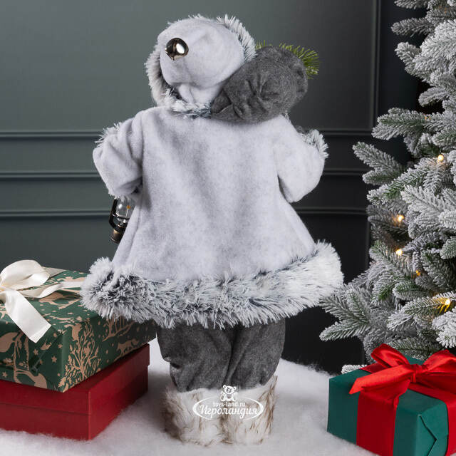 Фигура под елку Санта - Scottish Christmas 45 см Peha