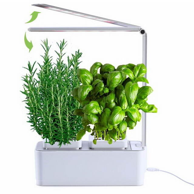Умный Смарт-сад iGarden LED с подсветкой 39*29 см Назад к истокам