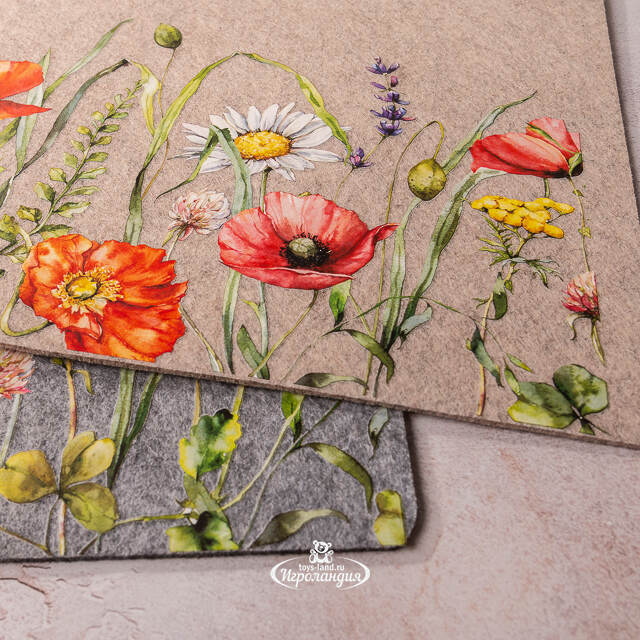Плейсмат Meadow Field 45*35 см бежевый Koopman (Купман)