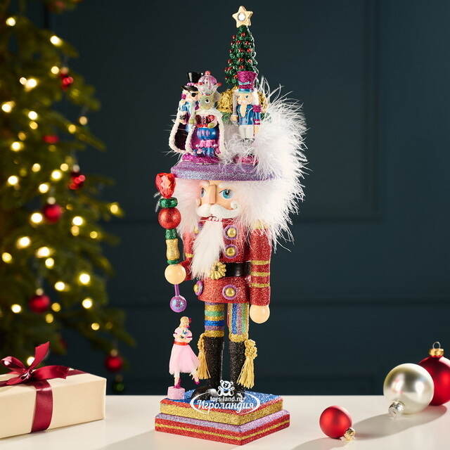 Декоративная фигура Hollywood Nutcracker: Щелкунчик - Сказочная История 46 см Kurts Adler
