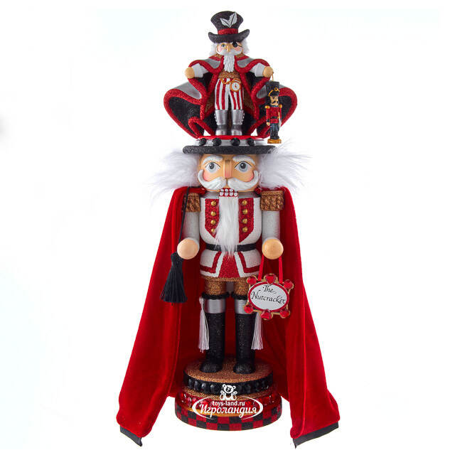 Декоративная фигура Щелкунчик: Nutc - Drosselmeyer Hat 46 см Kurts Adler