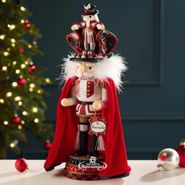 Декоративная фигура Hollywood Nutcracker: Ореховая шляпа Дроссельмейера 46 см Kurts Adler