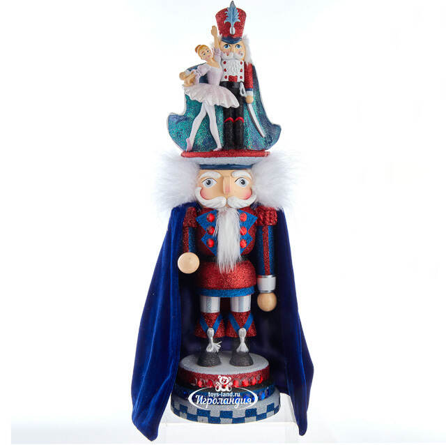Декоративная фигура Щелкунчик: Ballerina with Nutc - Drosselmeyer Hat 46 см Kurts Adler