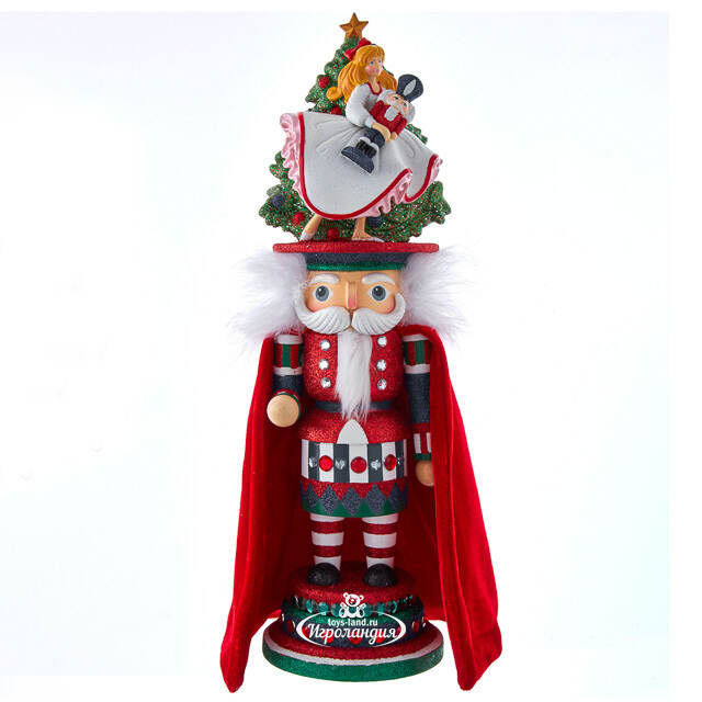 Декоративная фигура Щелкунчик: Clara with Nutc - Drosselmeyer Hat 46 см Kurts Adler