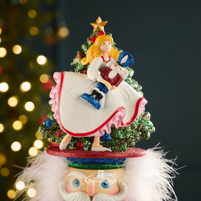 Декоративная фигура Hollywood Nutcracker: Клара и Дроссельмейер 46 см Kurts Adler