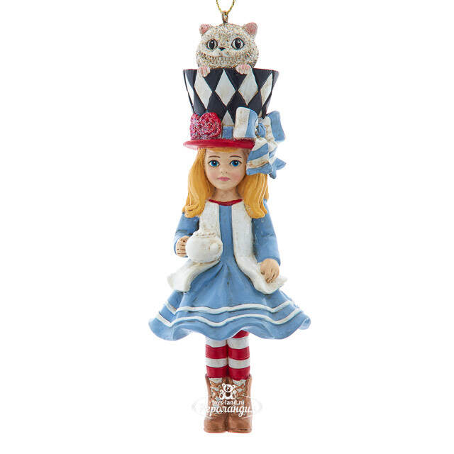 Елочная игрушка Алиса - Magique de Alice 13 см Kurts Adler