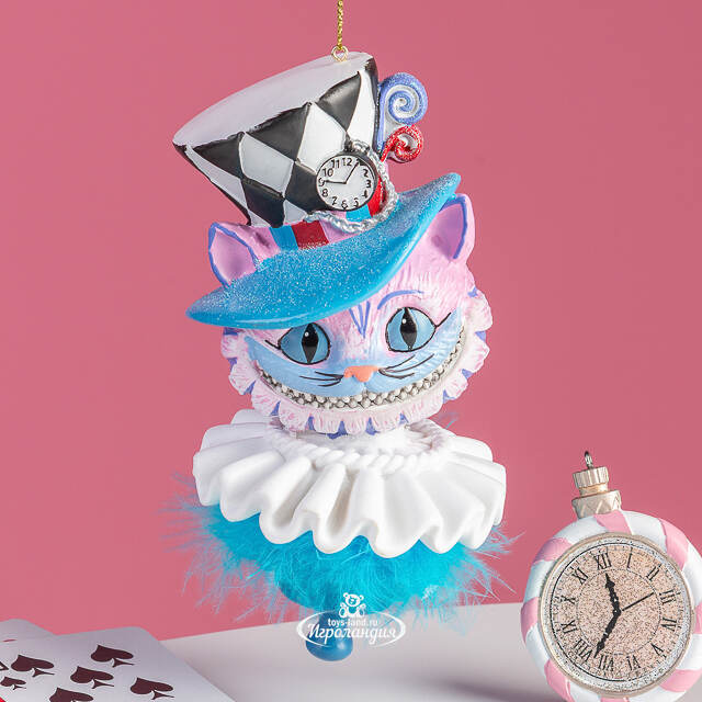 Набор елочных игрушек Алиса в Стране Чудес: Magique de Alice 15 см, 5 шт, подвеска Kurts Adler