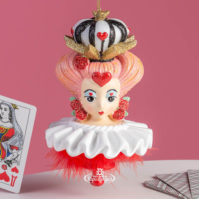 Набор елочных игрушек Алиса в Стране Чудес: Magique de Alice 15 см, 5 шт, подвеска Kurts Adler
