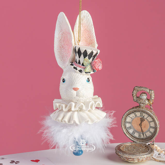 Набор елочных игрушек Алиса в Стране Чудес: Magique de Alice 15 см, 5 шт, подвеска Kurts Adler