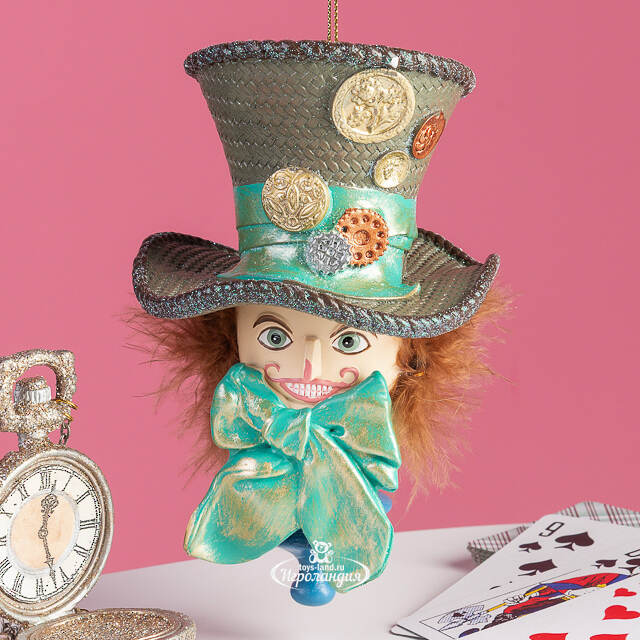 Набор елочных игрушек Алиса в Стране Чудес: Magique de Alice 15 см, 5 шт, подвеска Kurts Adler