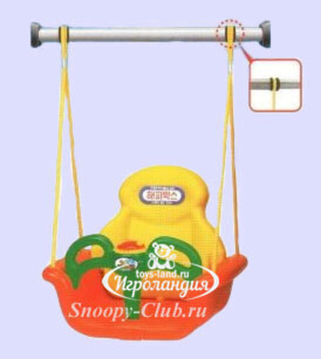 Детские качели с музыкальной панелью Happy Box