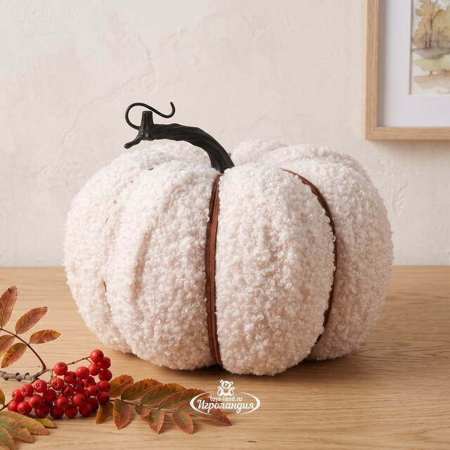 Плюшевая тыква Happy Halloween, Buddy! 15 см белая Koopman (Купман)