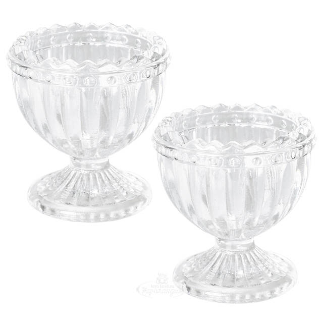 Подставка для яйца Bonnevil 6 см, 2 шт, прозрачная Koopman