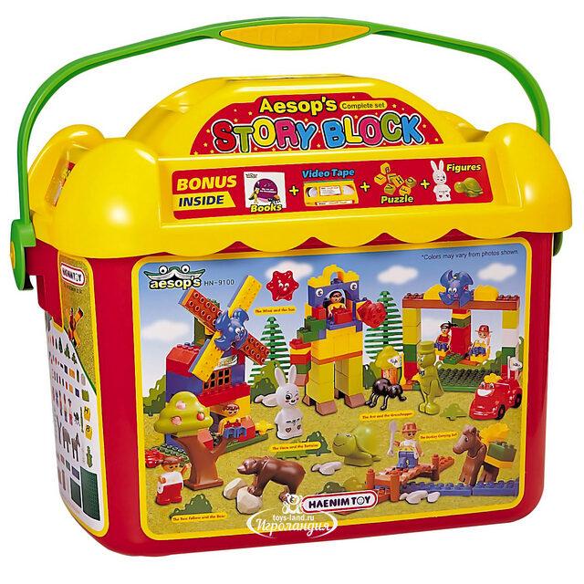 Конструктор "Истории Эзопа" Haenim Toys