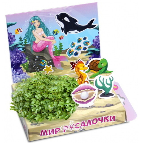 Детский набор для выращивания Мир Русалочки Happy Plant