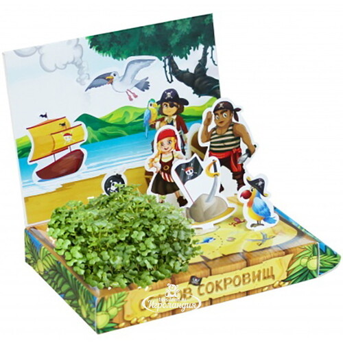 Детский набор для выращивания Остров Сокровищ Happy Plant
