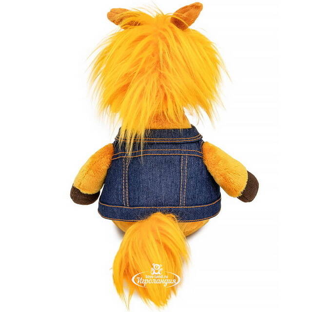 Мягкая игрушка Лошадка Кори в жилетке 27 см Budi Basa