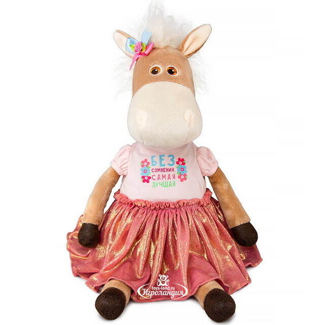 Мягкая игрушка Лошадка - Лурдес Шелдон 30 см Budi Basa