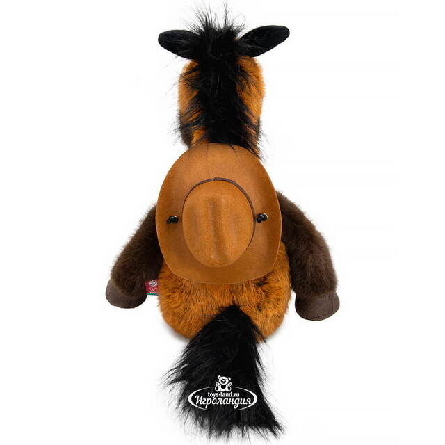 Мягкая игрушка Конь Герард в шляпе 33 см Budi Basa