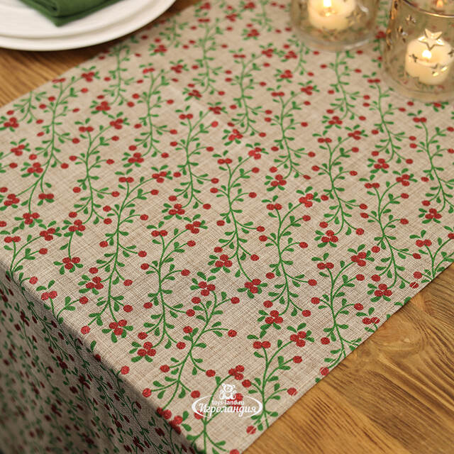 Дорожка на стол Нарядные Ягодки 150*32 см Kaemingk