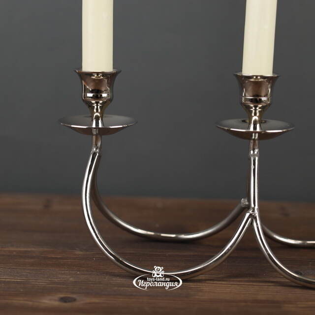 Канделябр Montceau Cosmo на 4 свечи 37 см Kaemingk