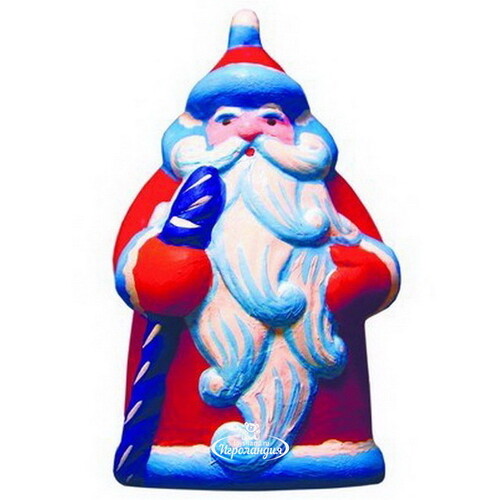 Новогодний набор для творчества Раскрась и подари - Елочная игрушка Дед Мороз 9 см Bumbaram
