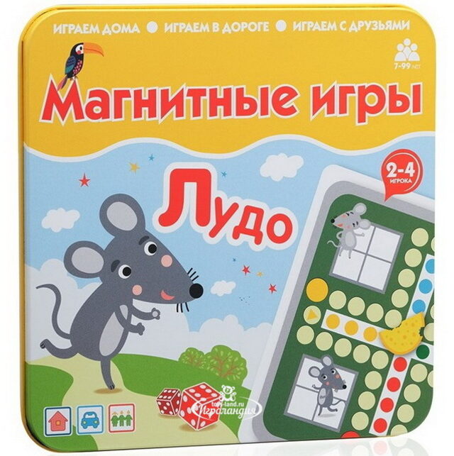 Магнитная настольная игра Лудо Bumbaram