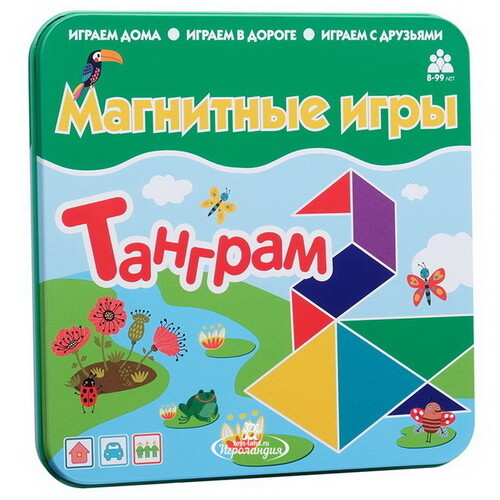 Настольная магнитная игра Танграм Bumbaram