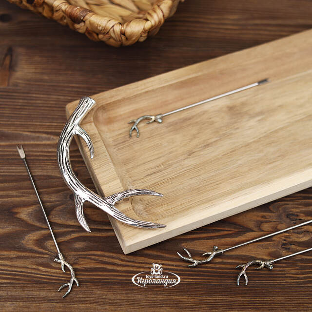 Набор для сервировки закусок Тронхейм: Silver 33 см Kaemingk