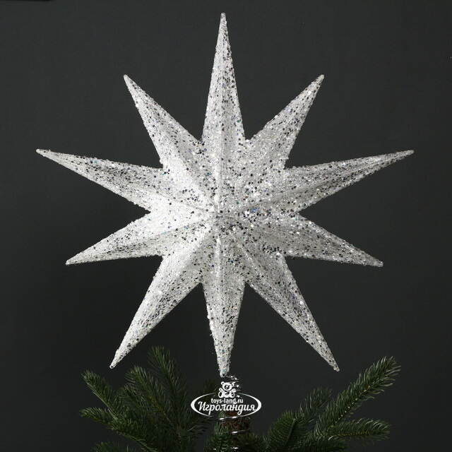 Елочная верхушка Sparkling Star 46 см Kurts Adler