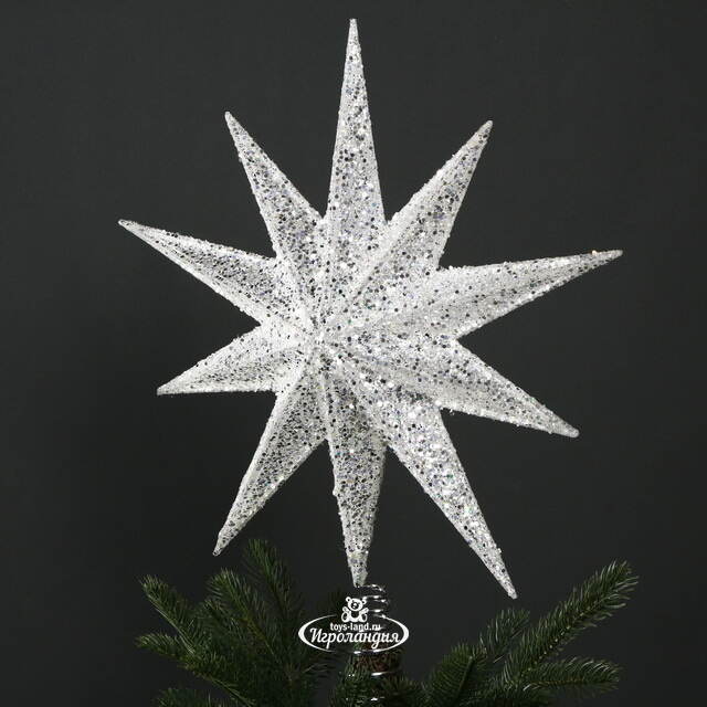 Елочная верхушка Sparkling Star 46 см Kurts Adler