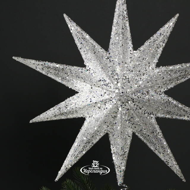 Елочная верхушка Sparkling Star 46 см Kurts Adler