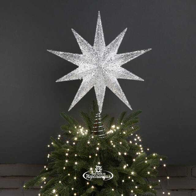 Елочная верхушка Sparkling Star 46 см Kurts Adler
