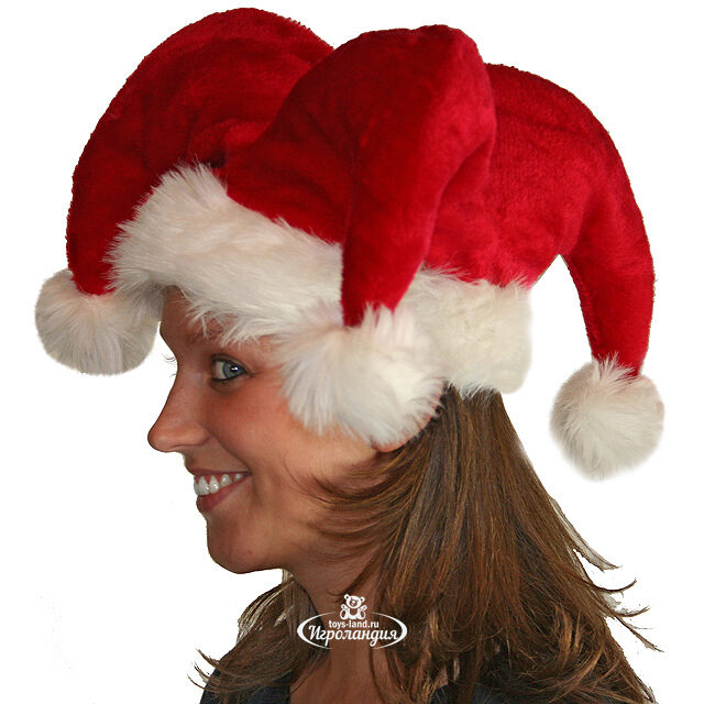 Шапка Санта - Арлекин Billiet