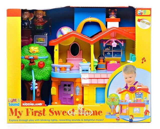 Развивающая игрушка Занимательный дом 31*42 см Kiddieland