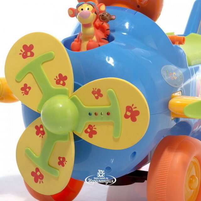 Каталка - пушкар Тигруля с пропеллером 55 см Kiddieland (Киддилэнд)