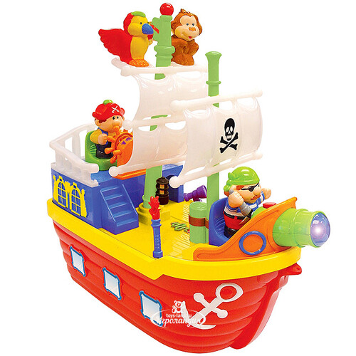 Развивающая игрушка Пиратский корабль 42 см Kiddieland