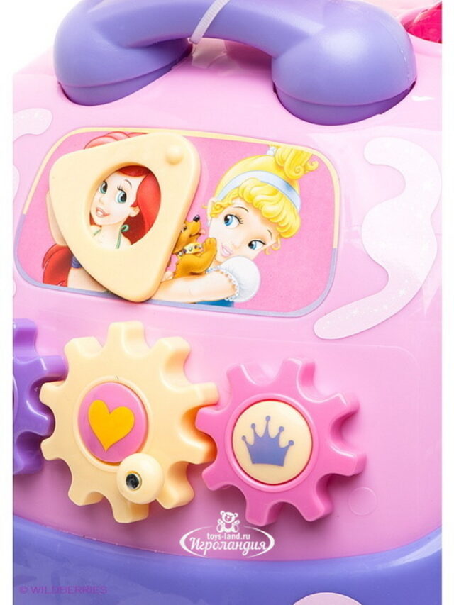 Каталка-пушкар Принцессы Диснея 50*30 см Kiddieland