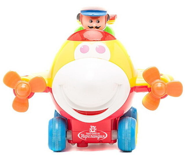 Радиоуправляемая игрушка Забавный самолет 19 см Kiddieland (Киддилэнд)