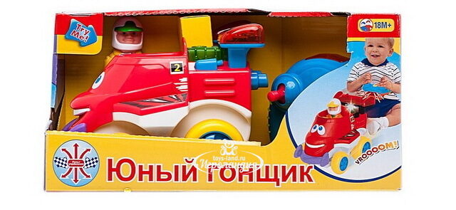 Радиоуправляемая машинка Забавный автомобильчик, 19 см Kiddieland