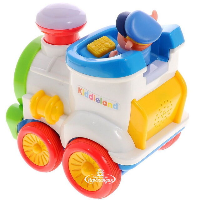 Развивающая игрушка Забавный паровозик, 16 см Kiddieland