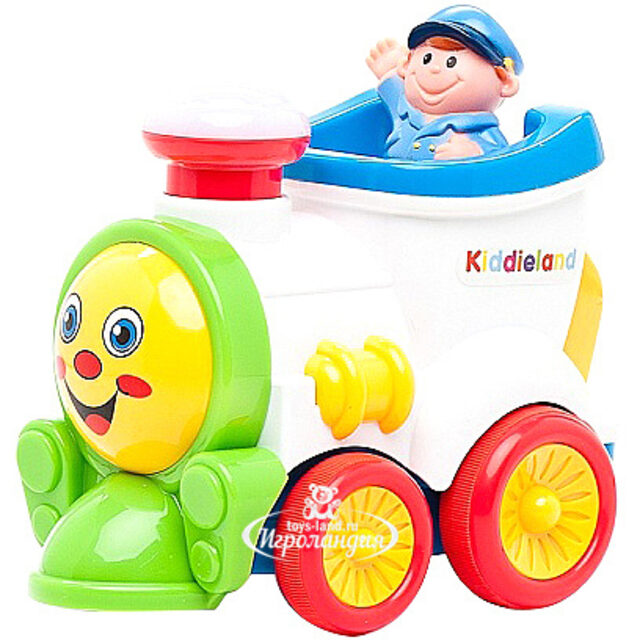 Развивающая игрушка Забавный паровозик, 16 см Kiddieland