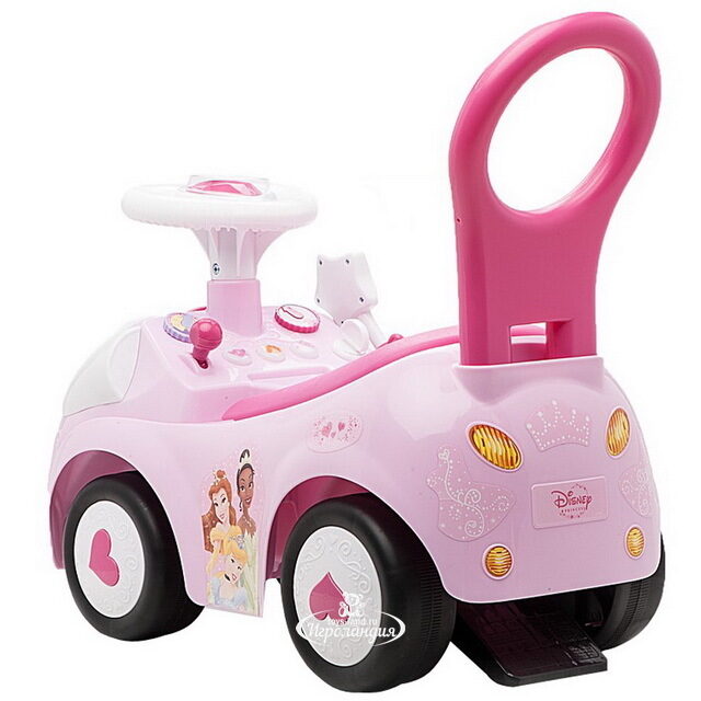 Каталка-пушкар Принцессы Диснея со светом и звуком, 57*36 см Kiddieland