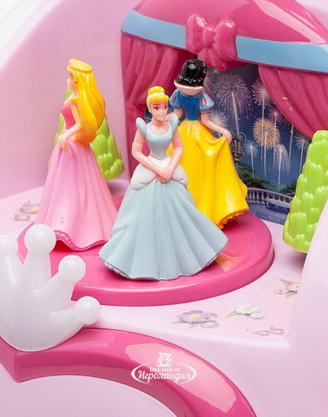 Каталка-пушкар Принцессы Диснея со светом и звуком, 57*36 см Kiddieland