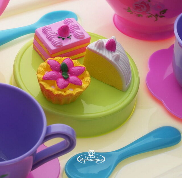 Детский сервиз Чаепитие 13 предметов, звук Kiddieland (Киддилэнд)