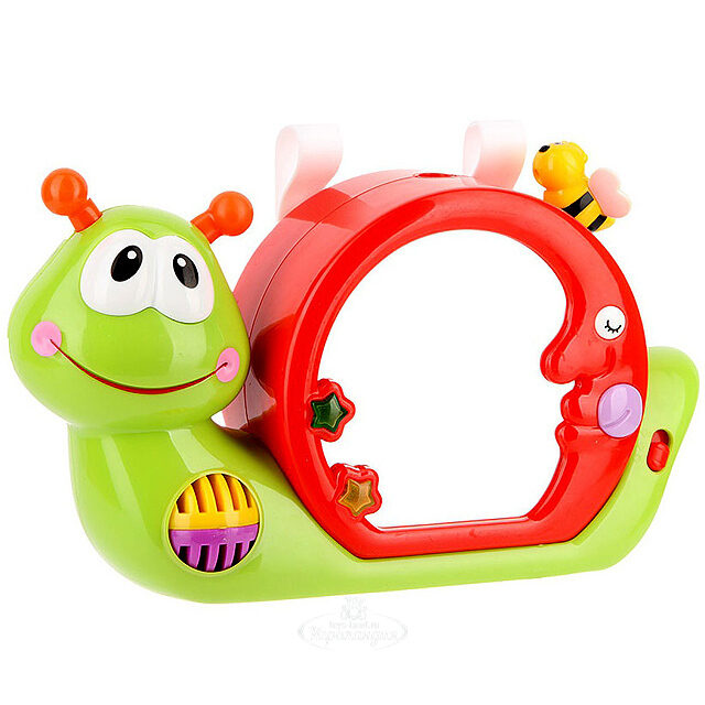 Музыкальный ночник-проектор Улитка, 26 см Kiddieland (Киддилэнд)